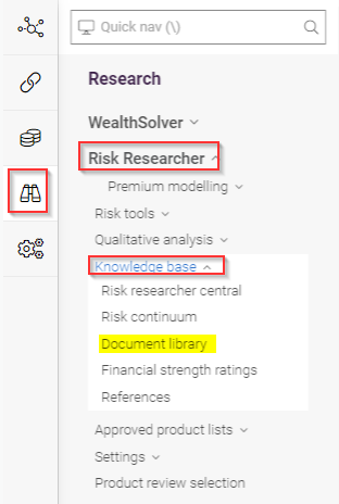 Risk Researcher Research