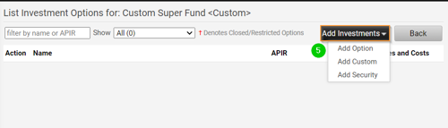 Editing Custom Plan
