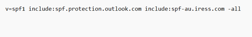 spf entry example